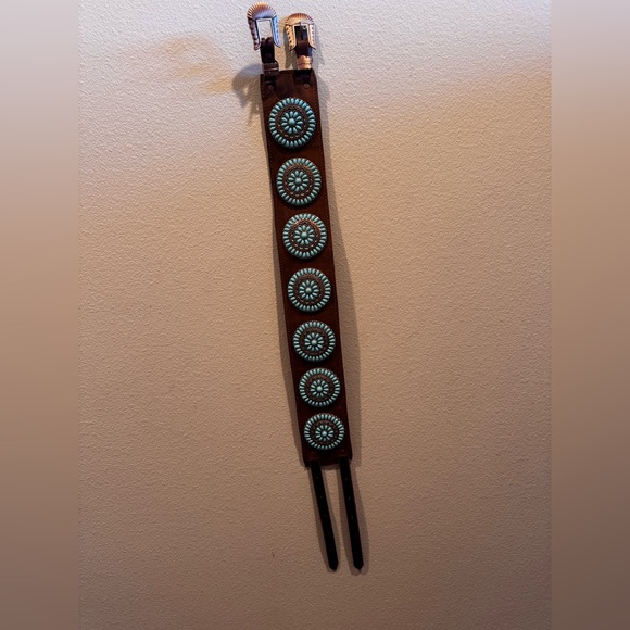 Southwest vintage fashion belt women’s size small - Picture 3 of 9